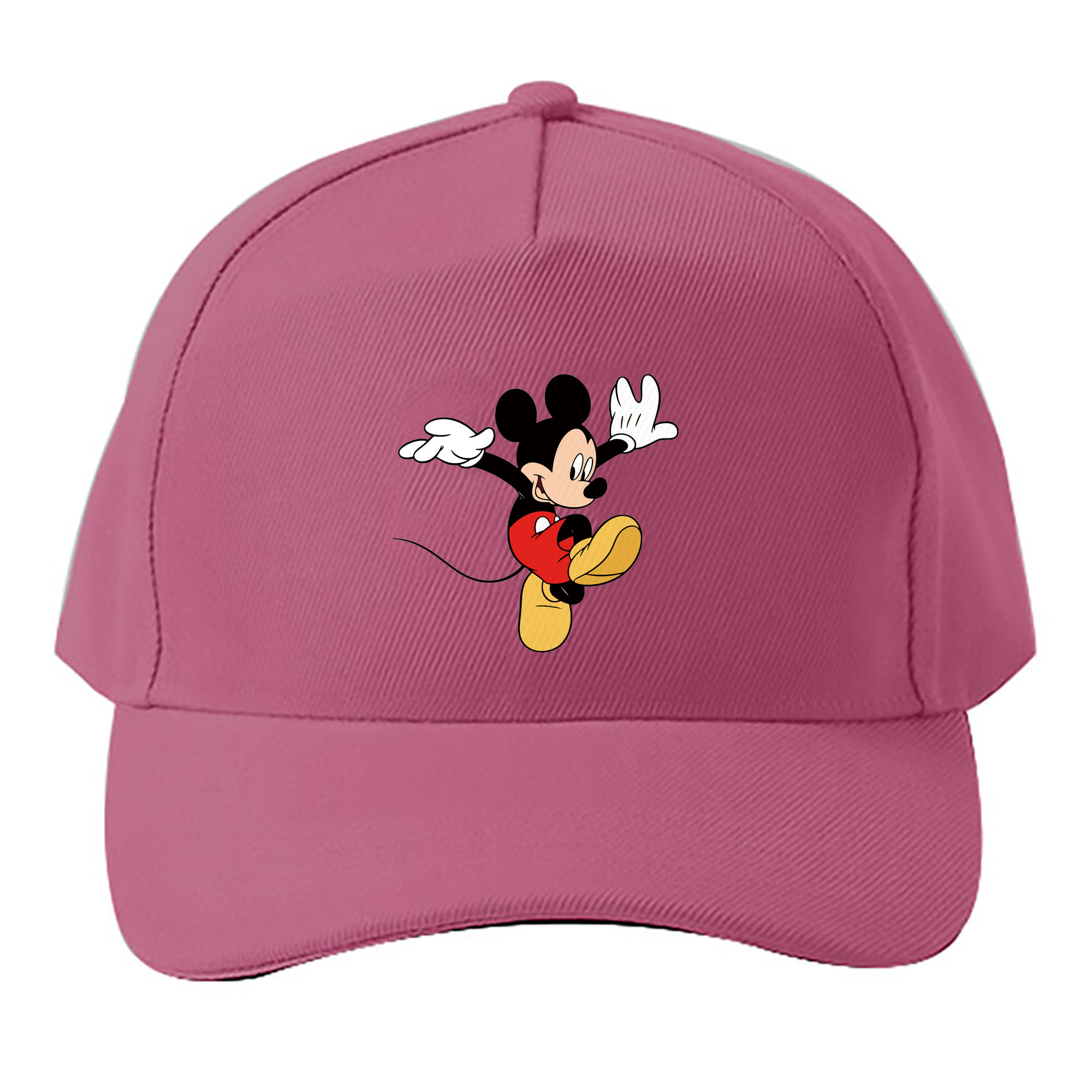 （画像用） ミッキーマウス Mickey Mouse ベースボールキャップ 綿100％ 男女兼用 帽子 スポーツ